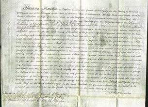 Court of Common Pleas - Elizabeth Hall-Original Ancestry