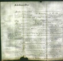 Court of Common Pleas - Harriet Hammond-Original Ancestry