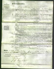 Court of Common Pleas - Elizabeth Davies, Mary Ann Love and Eliza Webb-Original Ancestry