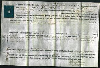 Deed by Married Women - Alice Potter and Mary Bramsby-Original Ancestry