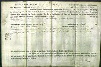 Deed by Married Women - Anne Beedham-Original Ancestry
