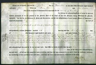 Deed by Married Women - Eliza Serjeant-Original Ancestry