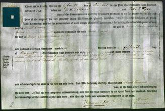 Deed by Married Women - Sarah Emma Mosel-Original Ancestry