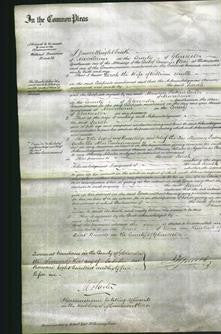 Court of Common Pleas - Sarah Wintle-Original Ancestry