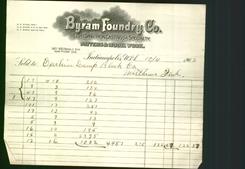 Letterhead - Byram Foundry Co.