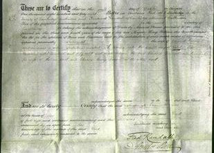 Deed by Married Women - Susannah Cramwell-Original Ancestry