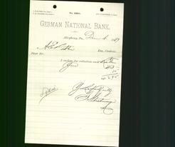 Bank Letterhead - German National Bank