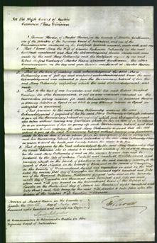 Court of Common Pleas - Mary Bothamley-Original Ancestry