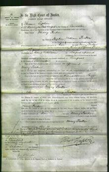 Court of Common Pleas - Mary Parker-Original Ancestry