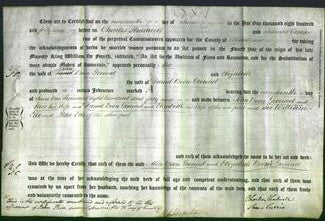 Deed by Married Women - Alice Boon Ground and Elizabeth Boon Ground-Original Ancestry