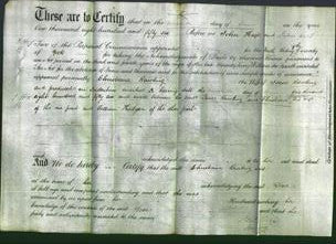 Deed by Married Women - Christiana Rawling-Original Ancestry