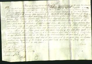 Deed by Married Women - Sarah Saker-Original Ancestry