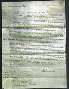 Court of Common Pleas - Margaret Russell-Original Ancestry