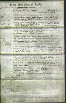 Court of Common Pleas - Martha Lawson and Anne Hall-Original Ancestry