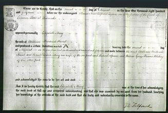 Deed by Married Women - Elizabeth Mary Friend-Original Ancestry