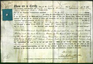 Deed by Married Women - Catherine Harvey-Original Ancestry