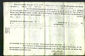 Deed by Married Women - Thomasin Theaker-Original Ancestry