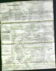 Court of Common Pleas - Mary Richardson and Elizabeth Smith-Original Ancestry