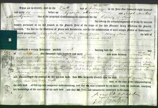 Deed by Married Women - Elizabeth Davies, Mary Ann Love and Eliza Webb-Original Ancestry