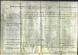 Deed by Married Women - Priscilla Naylor-Original Ancestry