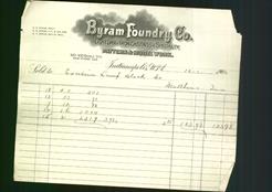 Letterhead - Byram Foundry Co.
