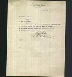 Letterhead - W.E. Stevenson & Co.