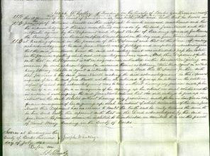 Court of Common Pleas - Jane Newell-Original Ancestry