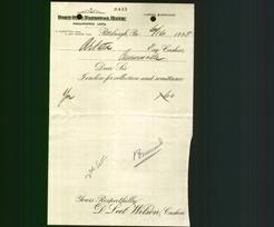 Bank Letterhead - Fort Pitt National Bank