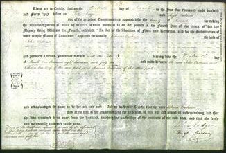 Deed by Married Women - Rebecca Bisbrown-Original Ancestry