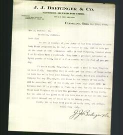 Letterhead - J.J. Breitinger & Co.