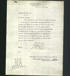 Letterhead - W.E. Stevenson