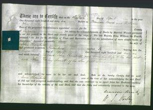 Deed by Married Women - Ann Thornill-Original Ancestry