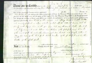 Deed by Married Women - Ann Jameson and Mary Wells-Original Ancestry