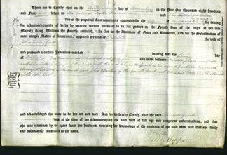 Deed by Married Women - Charlotte Gooch-Original Ancestry