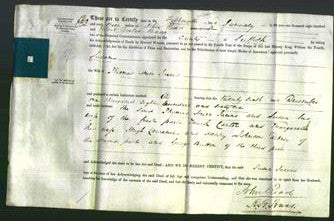 Deed by Married Women - Susan Jarvis-Original Ancestry