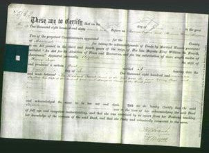 Deed by Married Women - Elizabeth Page-Original Ancestry