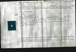 Deed by Married Women - Mary Weston and Ellen Gales-Original Ancestry