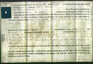 Deed by Married Women - Ellen Simcock and Catherine Walley-Original Ancestry