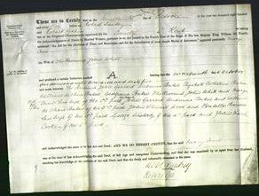 Deed by Married Women - Mary Ann White-Original Ancestry