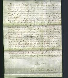 Deed by Married Women - Mary Morris-Original Ancestry