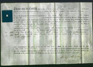 Deed by Married Women - Elizabeth Ann Tucker-Original Ancestry