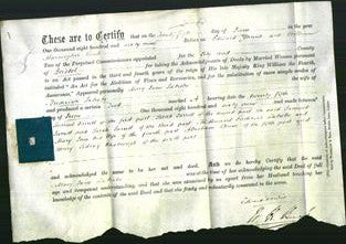 Deed by Married Women - Mary Jane Latrobe-Original Ancestry