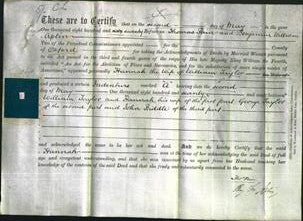 Deed by Married Women - Hannah Taylor-Original Ancestry