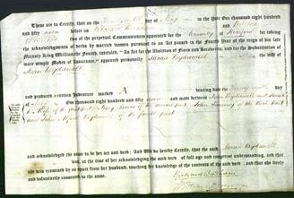 Deed by Married Women - Sarah Bydawell