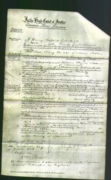 Court of Common Pleas - Mary Arthur-Original Ancestry