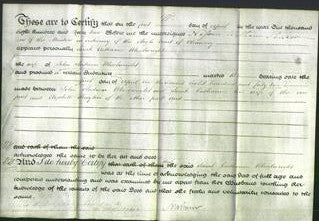 Deed by Married Women - Sarah Catharine Wheelwright-Original Ancestry