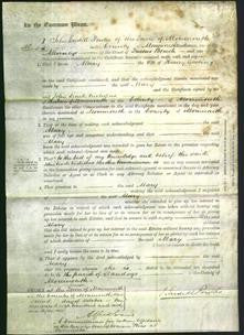 Court of Common Pleas - Mary Gosling-Original Ancestry