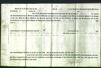 Deed by Married Women - Ann Smith-Original Ancestry