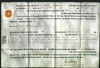 Deed by Married Women - Emily Tomlinson-Original Ancestry