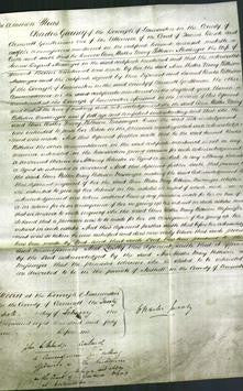 Court of Common Pleas - Ann Waller Mary Pattison Messenger-Original Ancestry